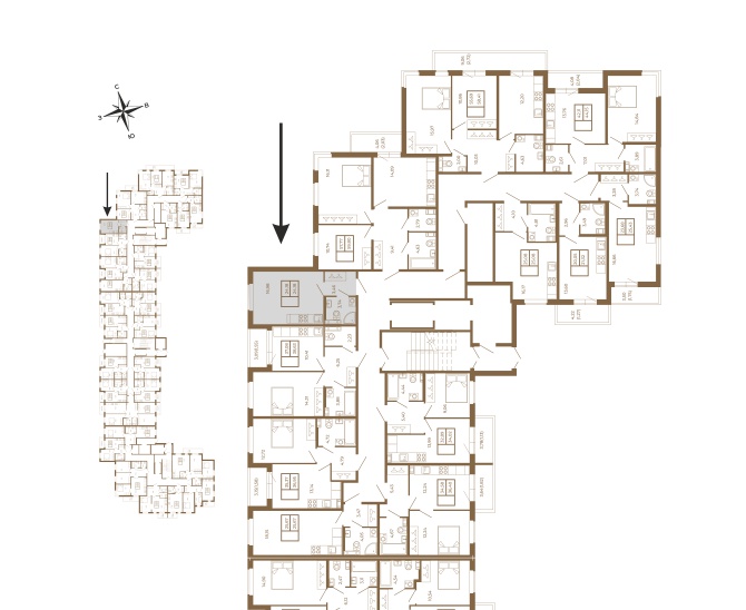 План без мебели