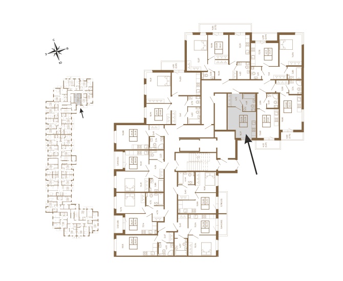 План без мебели