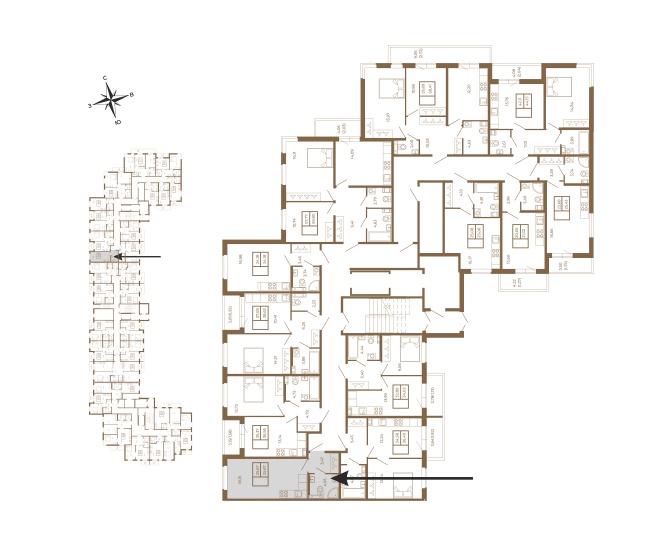 План без мебели