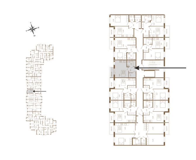 План без мебели