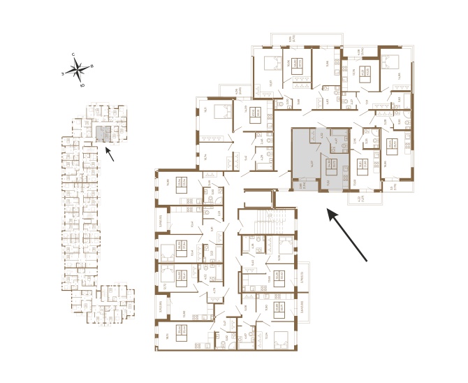 План без мебели