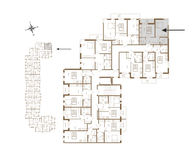 План без мебели