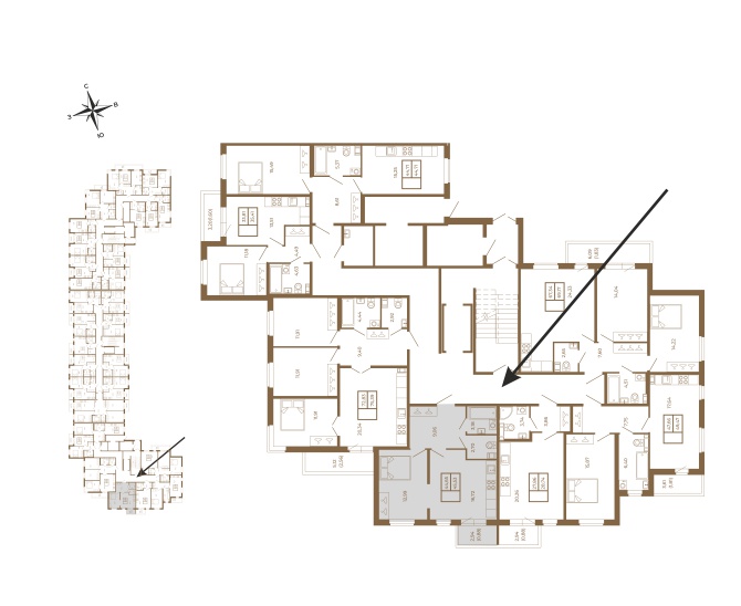 План без мебели