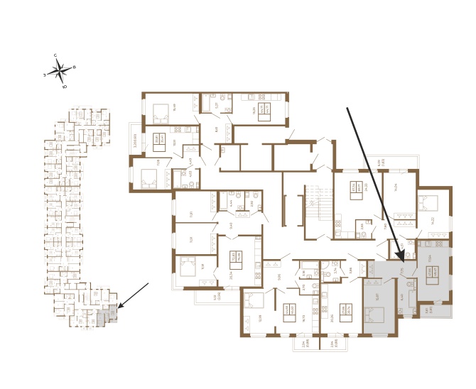 План без мебели