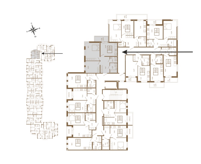 План без мебели