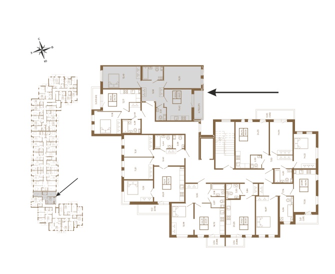 План без мебели