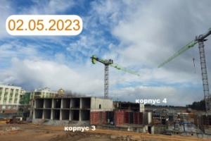 Отчет о ходе строительства 02 мая 2023